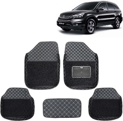 Kingsway Leatherite 7D Mat For  Honda CRV(Black)