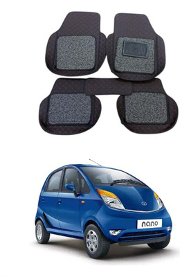 ARNEJA Leatherite 7D Mat For  Tata Nano(Black)