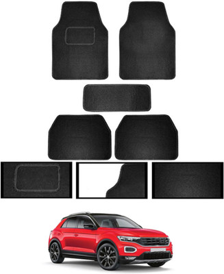 ABJD Fabric Standard Mat For  Volkswagen Universal For Car(Black)