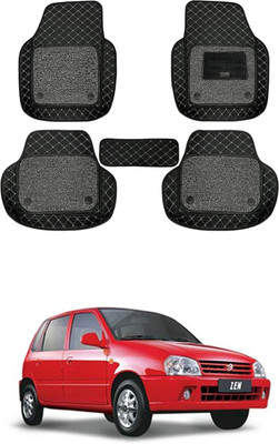 RKPSP Leatherite 7D Mat For  Maruti Suzuki Zen(Black)
