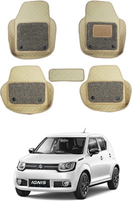 RKPSP Leatherite 7D Mat For  Maruti Suzuki Ignis(Beige)