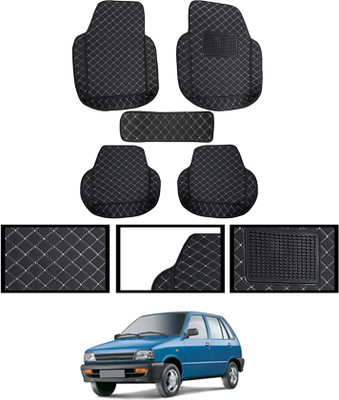 monolive Leatherite Tray Mat For  Maruti Suzuki Universal For Car(Black)