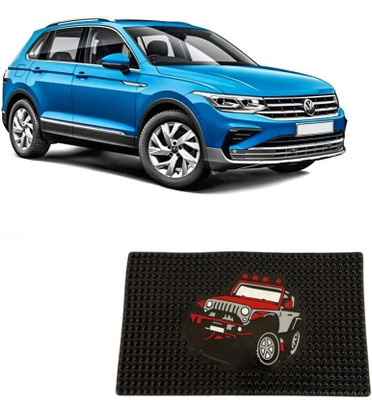 arneja trading company Rubber Standard Mat For  Volkswagen Tiguan(Black)