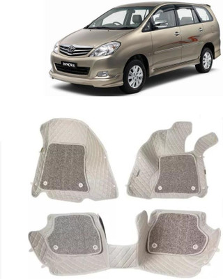 TOFIT ENTERPRISE Leatherite 7D Mat For  Toyota Innova(Beige)