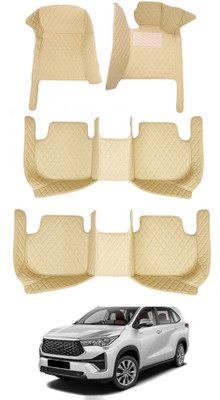 MATIES Leatherite 7D Mat For  Toyota Universal For Car(Beige)
