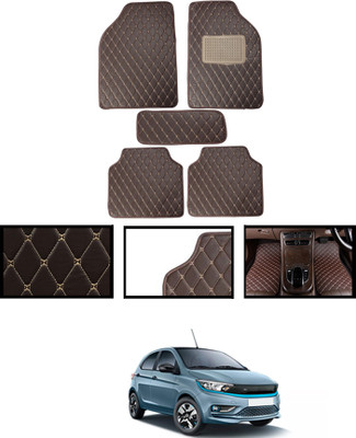 MSNP Leatherite Standard Mat For  Tata Universal For Car(Brown)