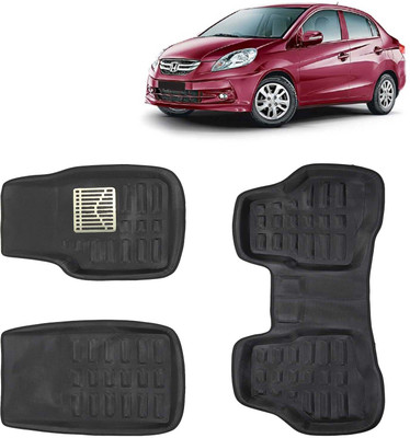 Kingsway PVC 3D Mat For  Honda Amaze(Black)