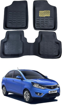 Arnejaa Polyutherine 3D Mat For  Tata Zest(Black)