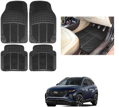 ROSHNEER ENTERPRISES Rubber Standard Mat For  Hyundai Tucson(Black)