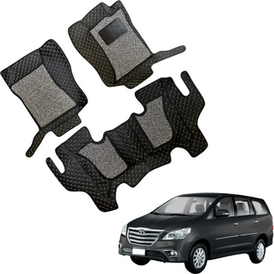 Mecarnic Leatherite 7D Mat For  Toyota Innova(Black)