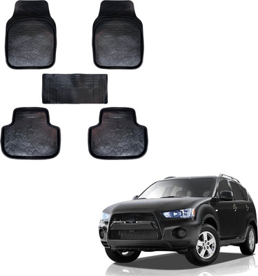 SS FOR YOUR SMART NEEDS Vinyl Standard Mat For  Mitsubishi Outlander(Black)