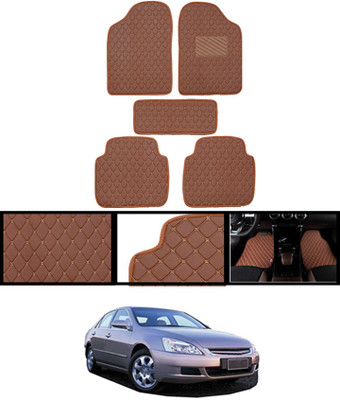 ABJD Leatherite Standard Mat For  Honda Accord(Orange)