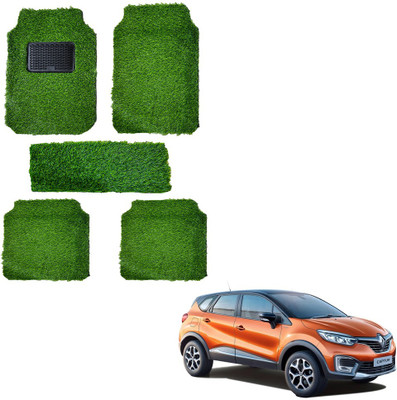 Oshotto Rubber, Plastic Standard Mat For  Renault Captur(Green)