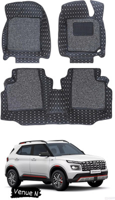Drizon Leatherite 7D Mat For  Hyundai Venue(Black)