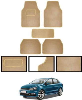 monolive Fabric Standard Mat For  Volkswagen Ameo(Beige)