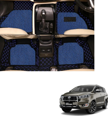 Autoclow Leatherite 7D Mat For  Toyota Innova Crysta(Blue, Blue)