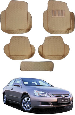 MATIES Leatherite 7D Mat For  Honda Accord(Beige)
