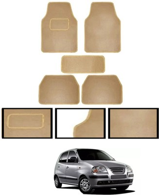 MATIES Fabric Standard Mat For  Hyundai Universal For Car(Beige)