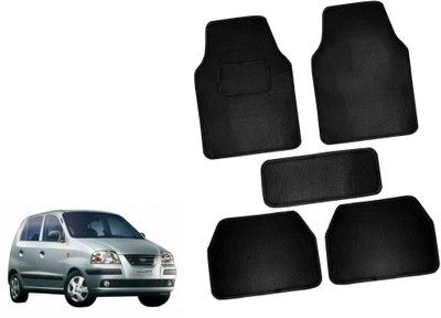 AUTO PEARL Polyester Standard Mat For  Renault Scala(Black)