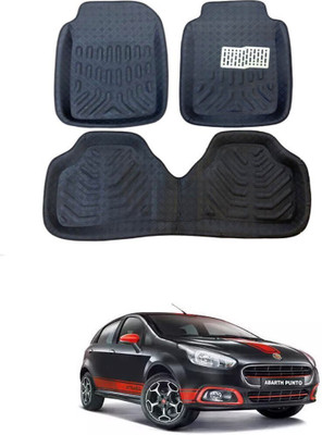 ARNEJA Polyutherine 3D Mat For  Fiat Abarth Punto(Black)