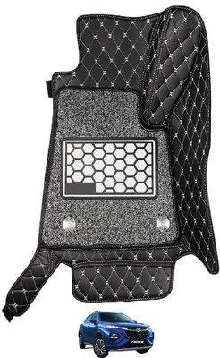 Euro Care Leatherite 7D Mat For  Maruti Fronx(Black)