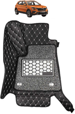 Caronix Leatherite 7D Mat For  Skoda Kushaq(Black)