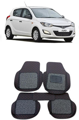 arneja trading company Leatherite 7D Mat For  Hyundai i20(Red, Black)