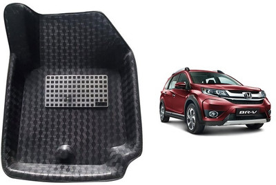 ROSHNEER ENTERPRISES PVC Tray Mat For  Honda BRV(Black)