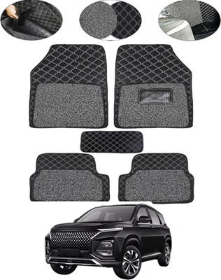 MSNP Leatherite 7D Mat For  MG Hector(Black)