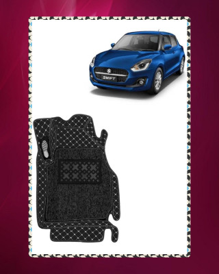 KUNTAIL A Leather 7D Mat For  Maruti Suzuki Swift(Black)