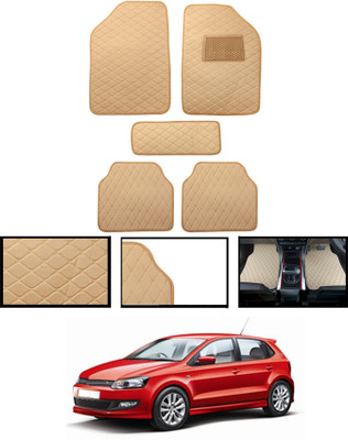 MSNP Leatherite Standard Mat For  Volkswagen Polo GT(Beige)