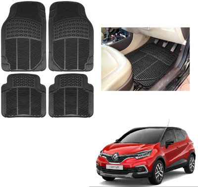 ROSHNEER ENTERPRISES Rubber Standard Mat For  Renault Captur(Black)