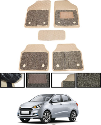MATIES Leatherite 7D Mat For  Hyundai Xcent(Beige)