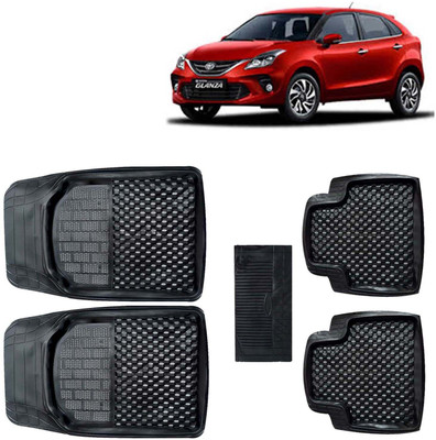 Kingsway PVC Tray Mat For  Toyota Glanza(Black)