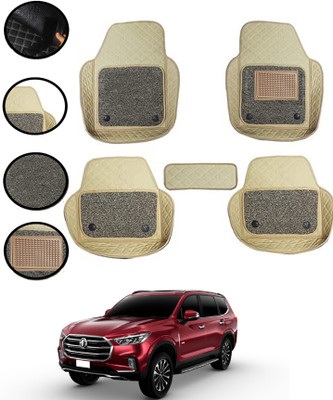 MATIES Leatherite 7D Mat For  MG Gloster(Beige)