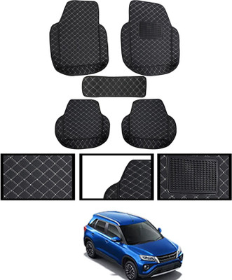 ABJD Leatherite 7D Mat For  Toyota Urban Cruiser(Black)
