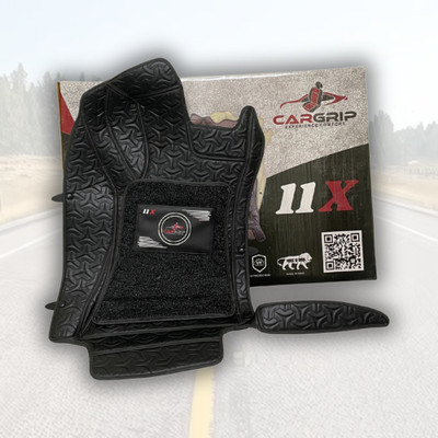 CARGRIP Leather Standard Mat For  Mahindra Thar Roxx(Black)