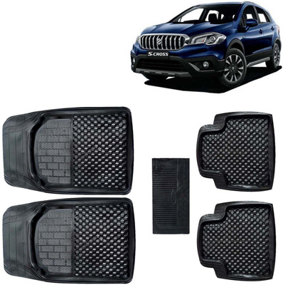 Kingsway PVC Tray Mat For  Maruti Suzuki S-Cross(Black)