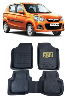 ARNEJA Polyutherine 3D Mat For  Maruti Suzuki Alto K10(Black)