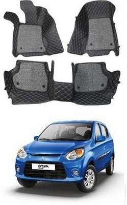STYLE CHOICE Leatherite 7D Mat For  Maruti Suzuki Alto 800(Black)