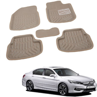 ROSHNEER ENTERPRISES PVC 3D Mat For  Honda Accord(Beige)
