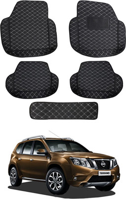 RKPSP Leatherite 7D Mat For  Nissan Terrano(Black)