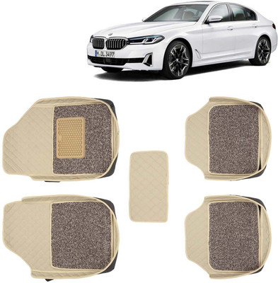 Kingsway Leatherite 7D Mat For  BMW 5 Series(Beige)