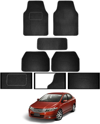 MATIES Fabric Standard Mat For  Honda Universal For Car(Black)