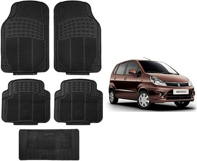 After cars Rubber Standard Mat For  Maruti Suzuki Zen Estilo(Black)