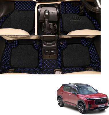 Autoclow Leatherite 7D Mat For  Honda Elevate(Blue, Black)