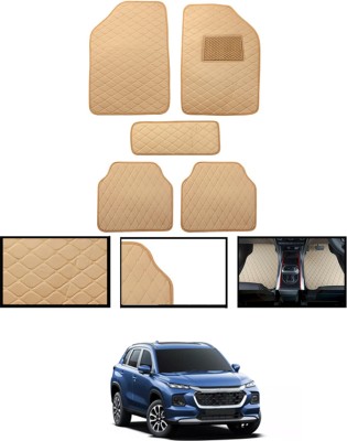 AYW Leatherite Standard Mat For  Fiat Grand Vitara(Beige)