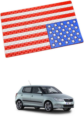 LOVMOTO Plastic Tray Mat For  Skoda Fabia(Multicolor)