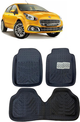 ARNEJA Polyutherine 3D Mat For  Fiat Punto Evo(Black)