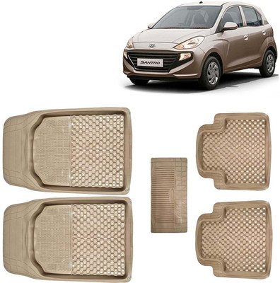 Kingsway PVC Tray Mat For  Hyundai Santro(Beige)